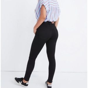 Madewell Curvy High-Rise Skinny Jeans - Black